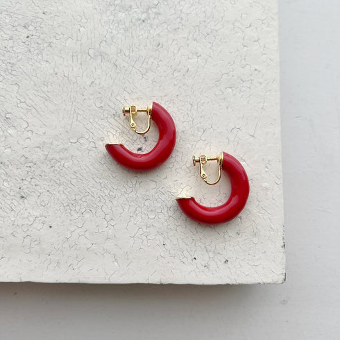 Big hoop earring